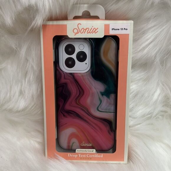 NEW Sonix Apple IPhone 13 Agate Marble Hardshell Case Drop Test Certified D6 - Picture 6 of 7